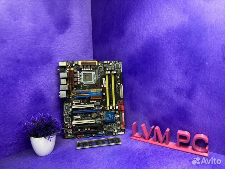 Материнская плата 775 топовая asus