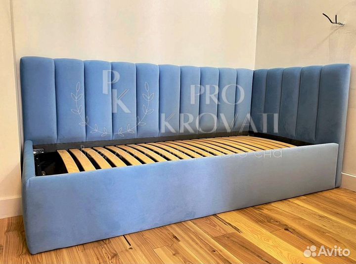 Детская кровать с мягкими бортиками на заказ