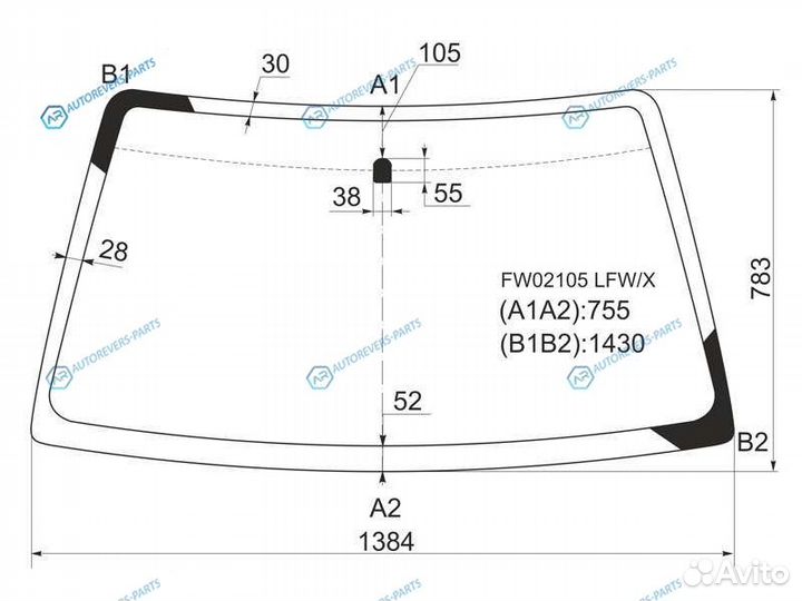 FW02105 lfwx Стекло лобовое suzuki grand vitaraesc