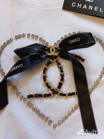 Комплект Chanel футболка +юбка