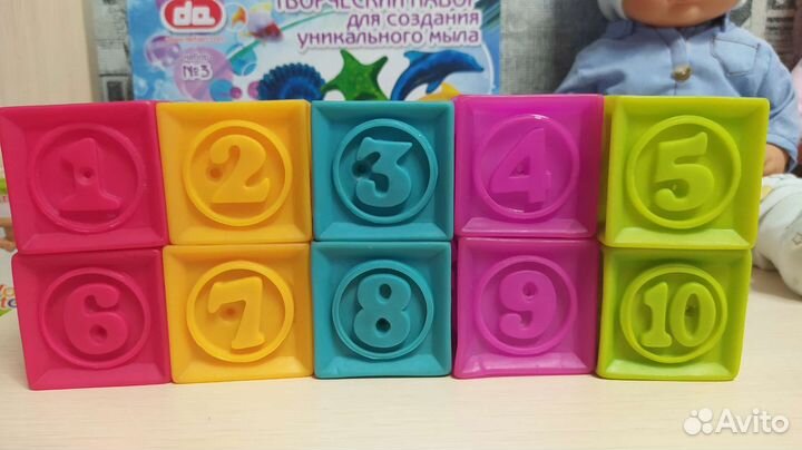 Кубики обучающие