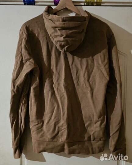 Толстовка мужская H&M коричневая р-р S