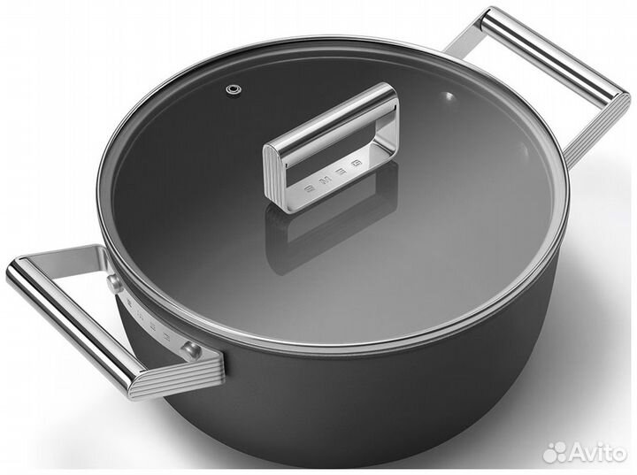 Кастрюля Smeg ckfc2611BLM
