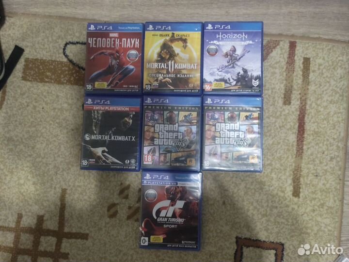 Игры на ps4 диски