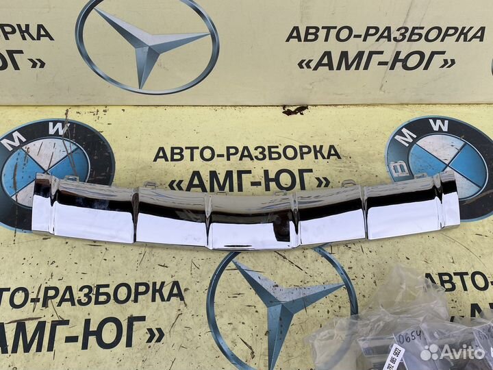 Mercedes W292 C292 AMG хром бампера переднего