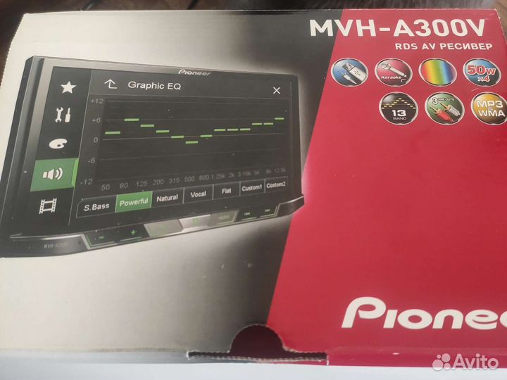 Магнитола pioneer 2din