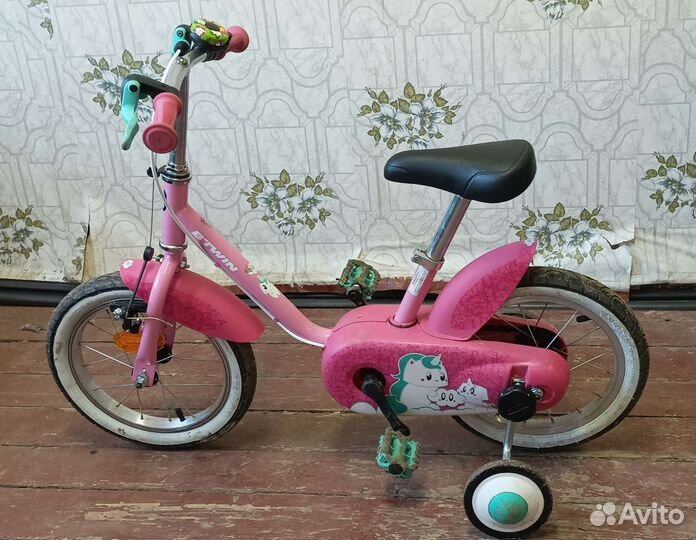 Детский велосипед btwin 14