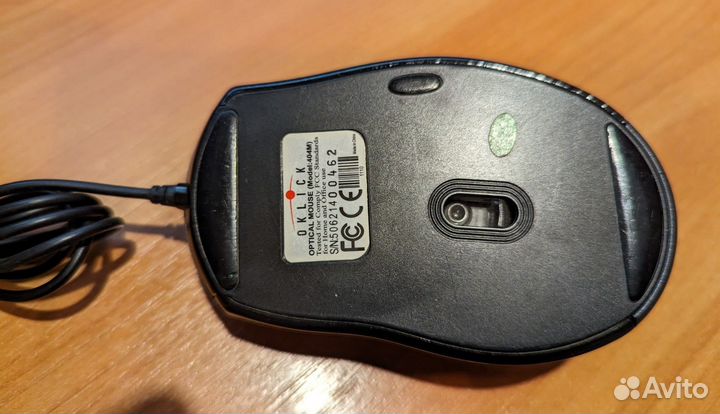 Мышь Oklick 404 M, проводная, USB