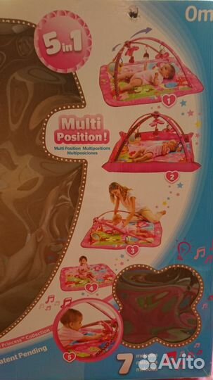 Развивающий коврик Tiny love моя принцесса