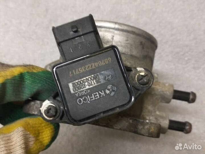 Дроссельная заслонка хундай туксон 1