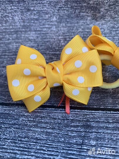 Резиночки для волос/бантики для волос