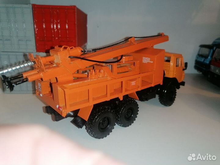Модель буровая установка на базе камаз 4310/43118