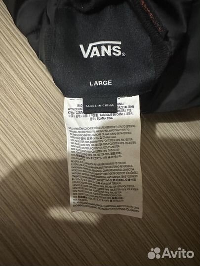 Мужской пуховик Vans