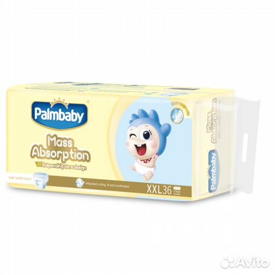 Трусики palmbaby Традиционные XXL 36шт (больше 15к