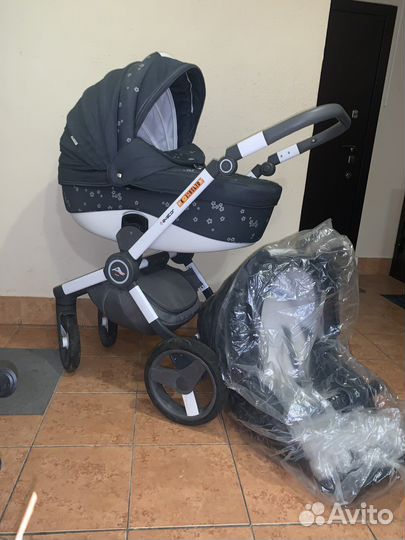 Коляска 2 в 1 bebe mobile