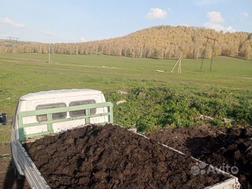 Перегной, навоз. Конский, коровьи. а/м Газель