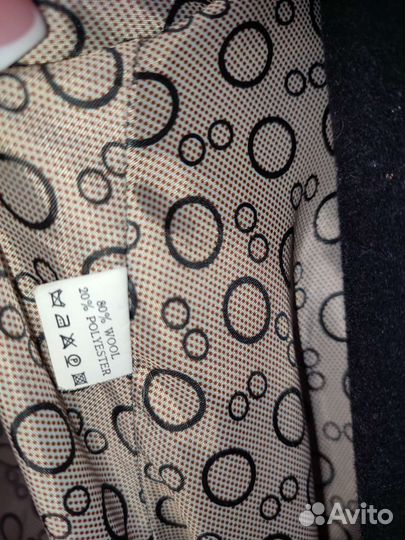 Пальто женское 46 размер шерсть