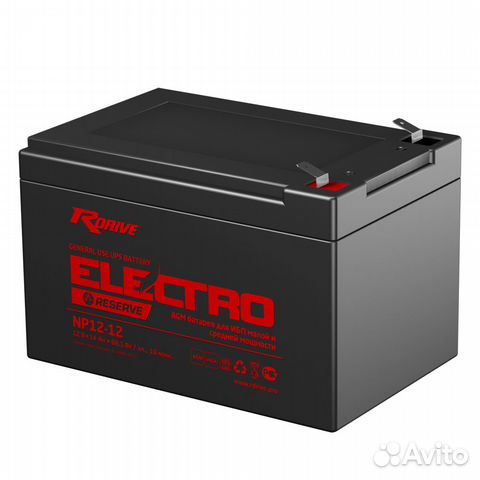 Аккумулятор Rdrive Electro Reserve NP12-12 (RBC6)
