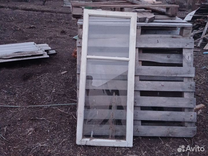 Деревянные оконные рамы бу