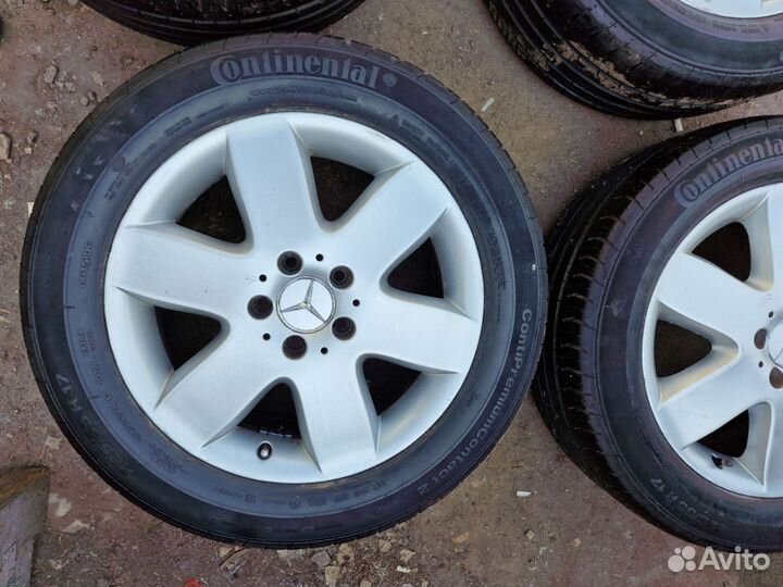 Колеса оригинальные на Mercedes Benz Vito R17