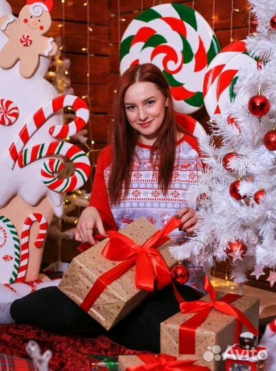 Новогодние свитера для семейной фотосессии