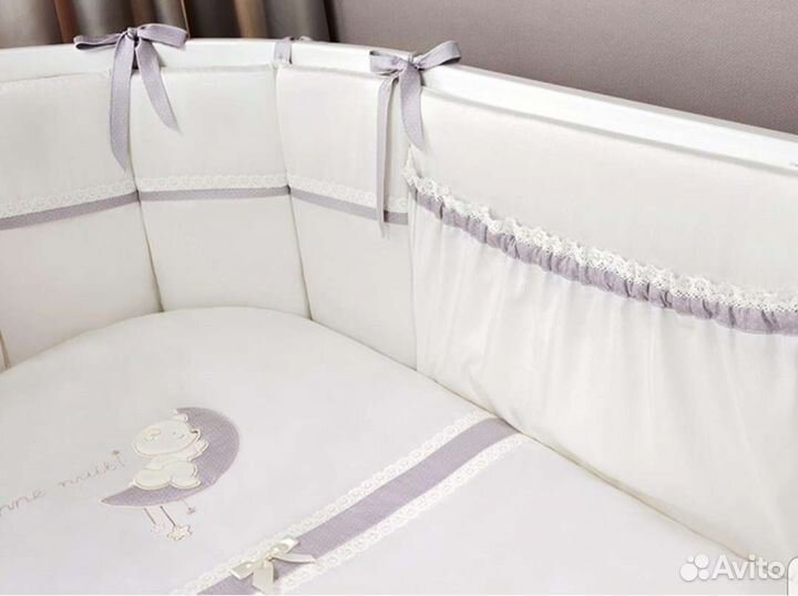 Постельное бельё для детской кроватки Perina