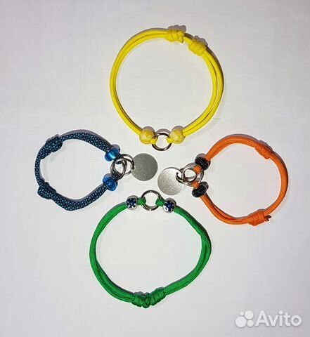 Шнурки для адресника, ошейники-маркеры для щенков