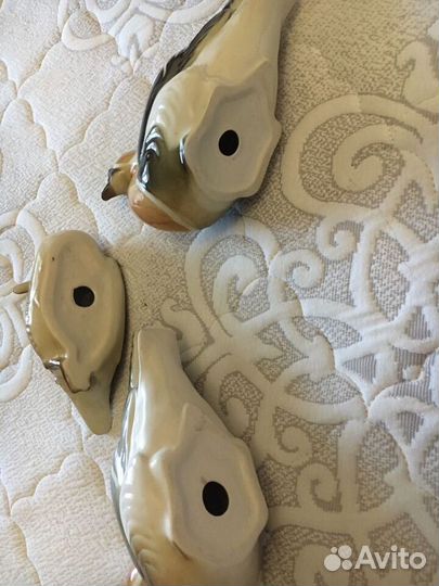 Фарфоровые Статуэтки птиц