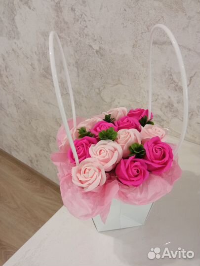 Букет из мыла