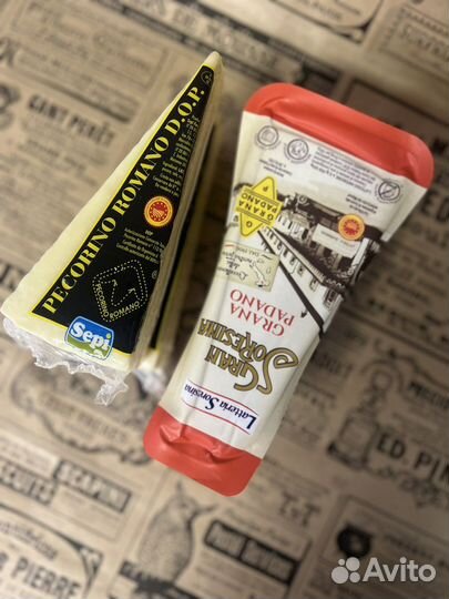 Сыр Грана Падано (Grana Padano) Пекорино Романо