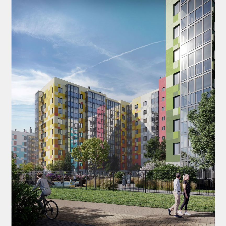 3-к. квартира, 75,9 м², 8/9 эт.