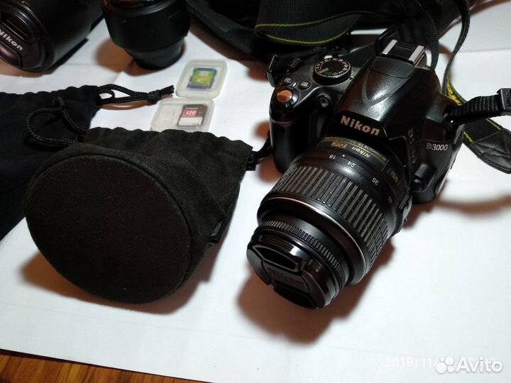 Зеркальная камера Nikon d3000