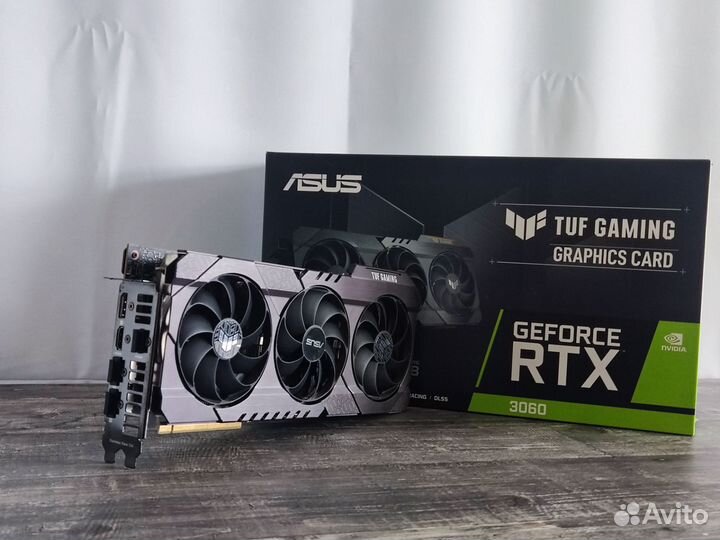Видеокарта Asus Rtx 3060 12gb Tuf Gaming