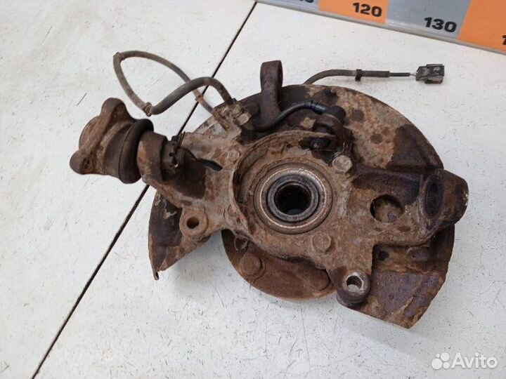 Кулак поворотный передний левый Mitsubishi Pajero