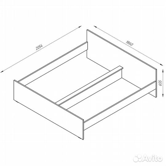 Кровать 180х200 IKEA