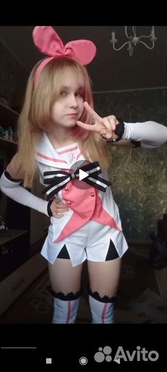 Косплей кизуна ай с париком фулл