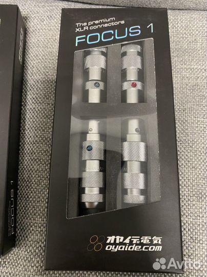 Разъем XLR (Комплект) Oyaide focus 1