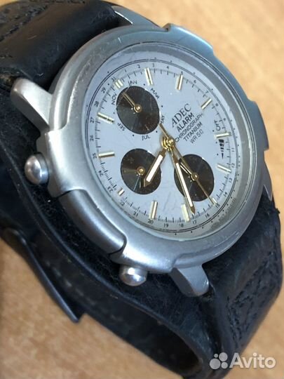 Часы Citizen chronograph alarm 6850 Titanium