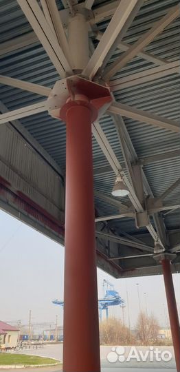 Акз. Окраска металлоконструкций