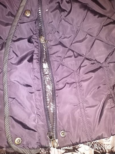 Куртка-пальто тёплое 62-64 размер бу