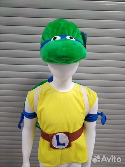 Карнавальный костюм Ниндзя черепашка Леонардо
