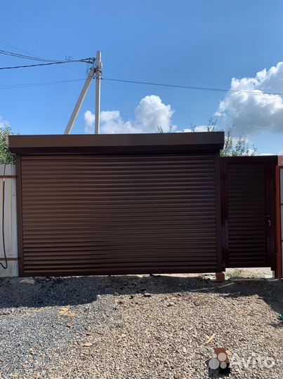 Рольставни на ворота (рулонные) DoorHan