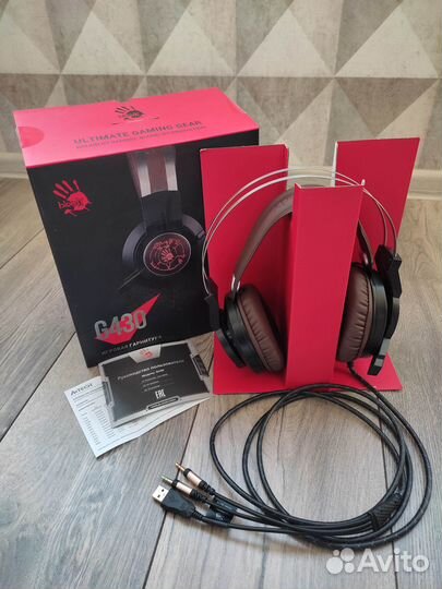 Игровые наушники bloody g430