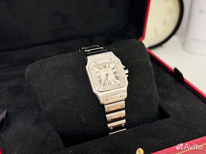 Cartier santos часы оригинал