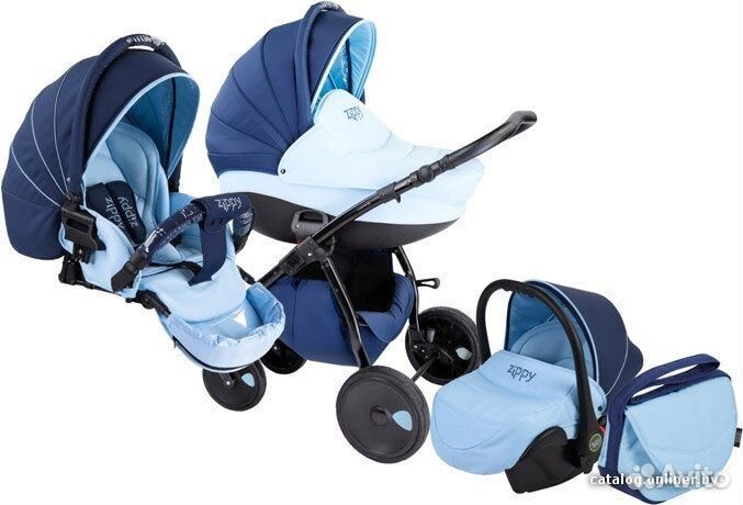 Коляска tuttis zippy 3 в 1