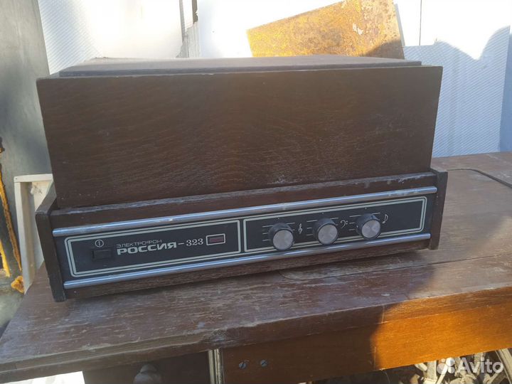 Электрофон россия 323