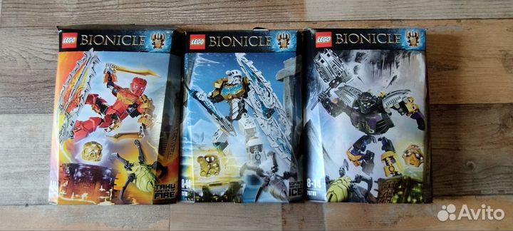 Lego bionicle - 70787, 70788, 70789