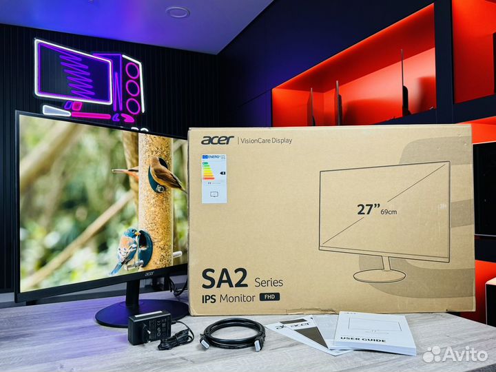 Игровой монитор Acer 27'' 100Hz / IPS (Новый)