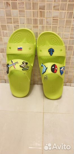 Crocs сланцы, сандалии, шлепанцы кроксы