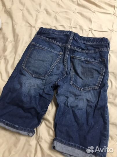 Джинсовые шорты для мальчика 152